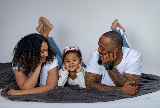 Jamar Taylor and his family